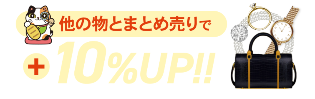 他の物とまとめ売りで+10%UP!!